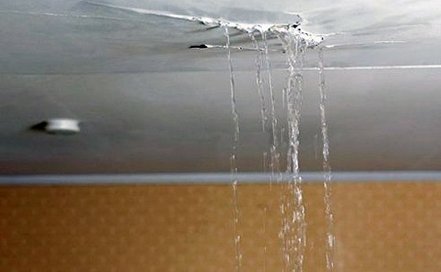 Ceiling Leak Water