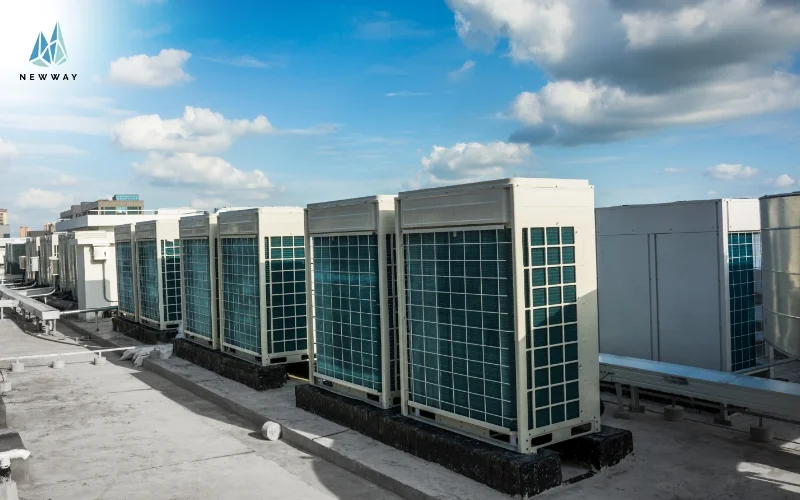 Outdoor aircon units with refrigerant technology