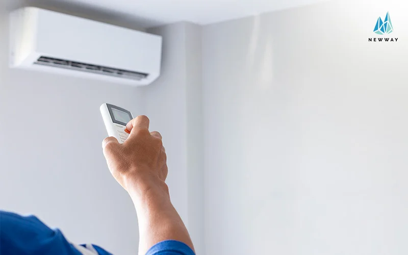 switching on aircon